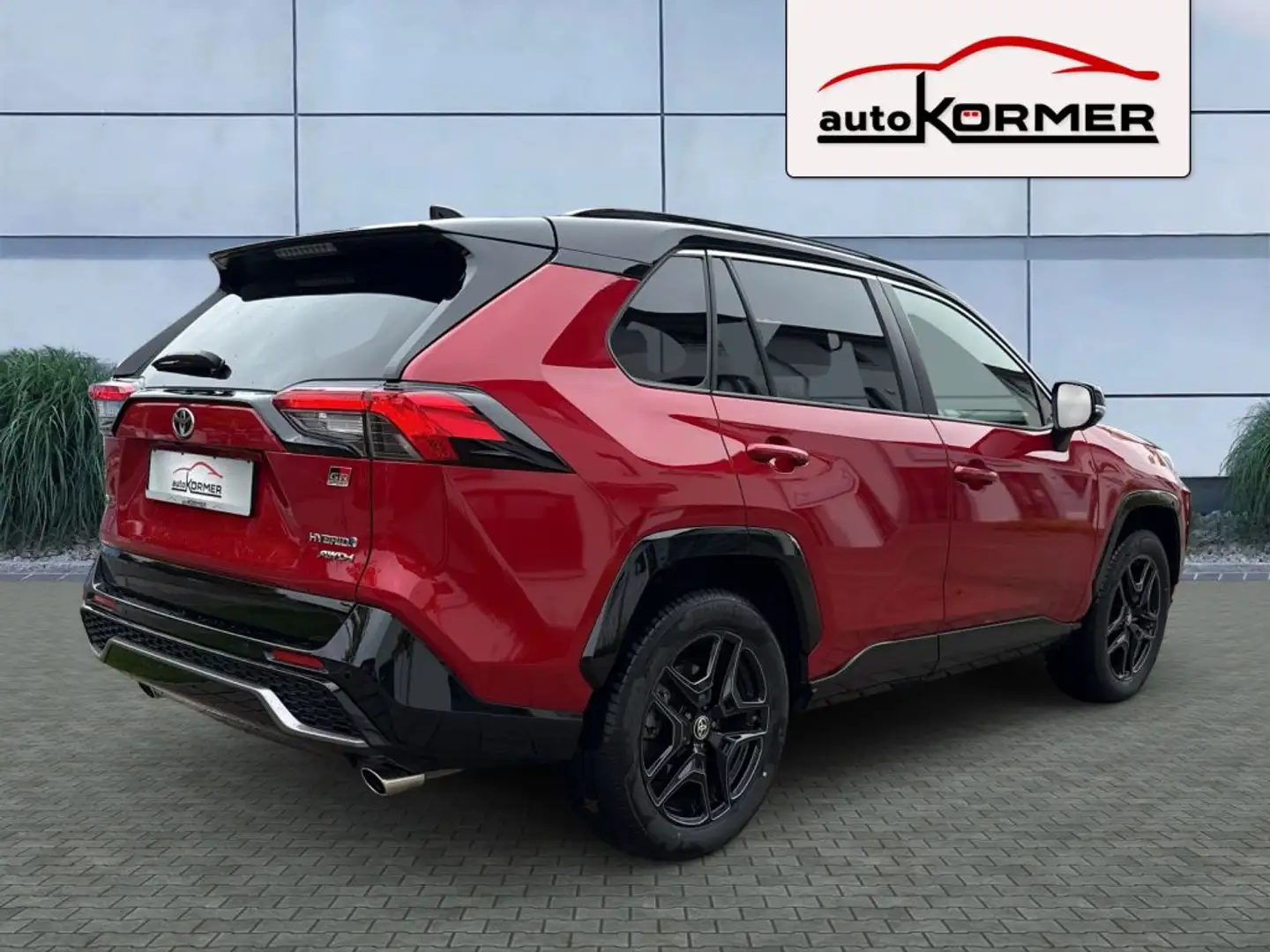 Toyota RAV 4 Hybrid 4x4 GR Sport CarPlay,ACC,360°,el.Sitze Rot - 2