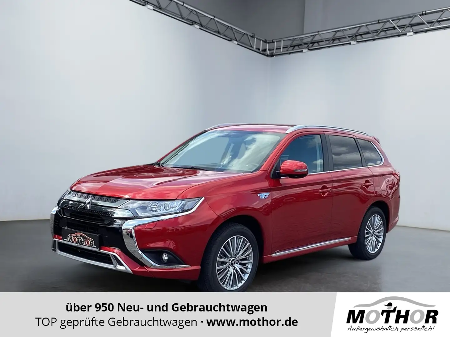 Mitsubishi Outlander 2.4 PHEV Automatik TEMP  KAM Rot - 1