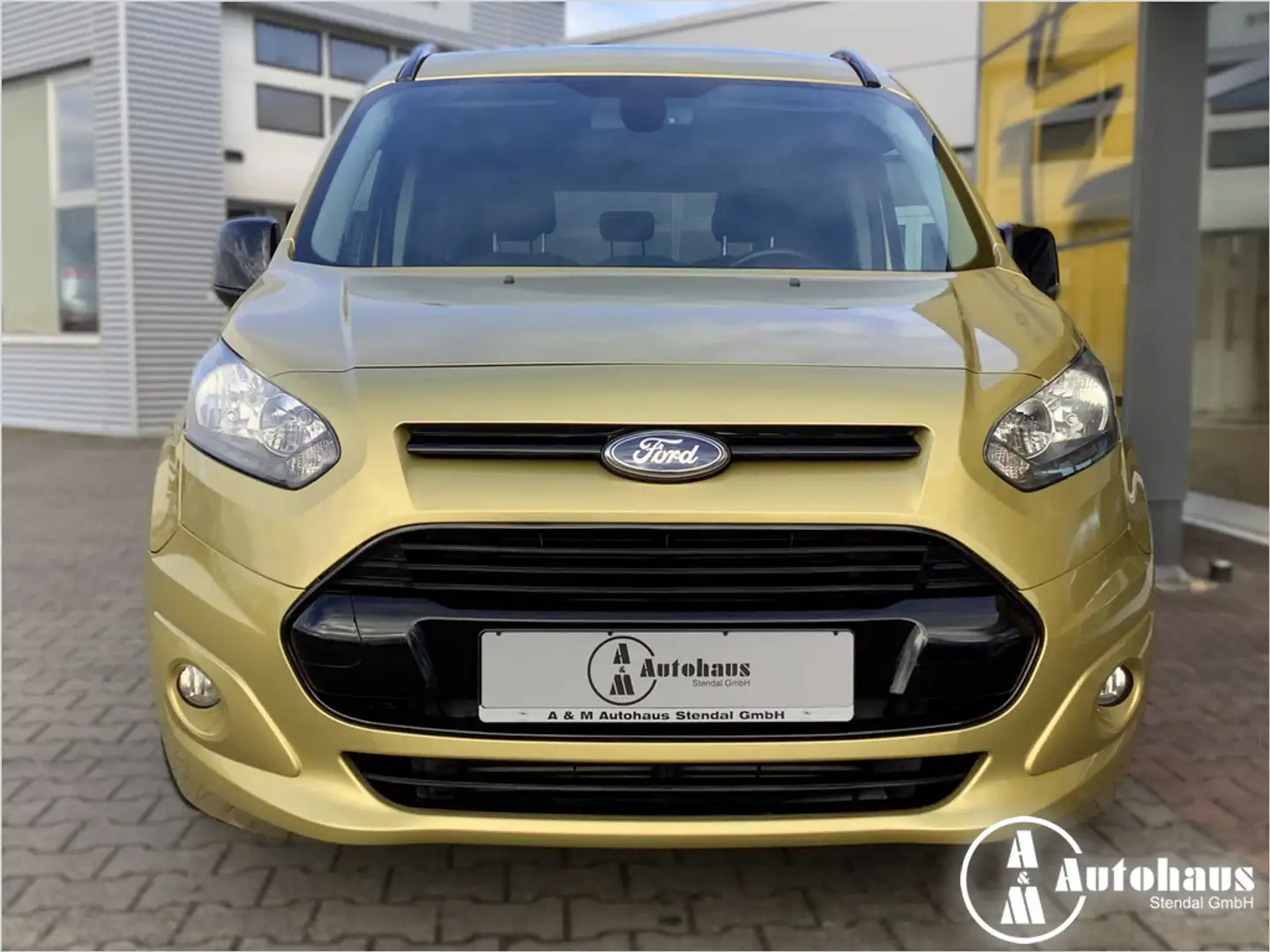 Ford Tourneo Connect 1.6 EcoBoost Titanium PANO Jaune - 2