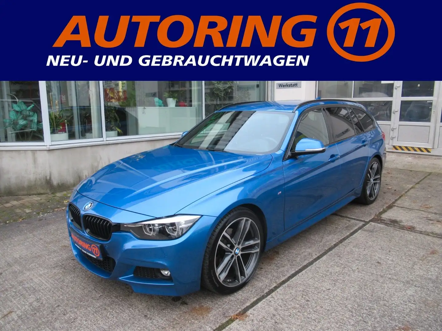 BMW 320 i M Sport M PAKET*LEDER*HEAD UP*LED*NAVI Blau - 1