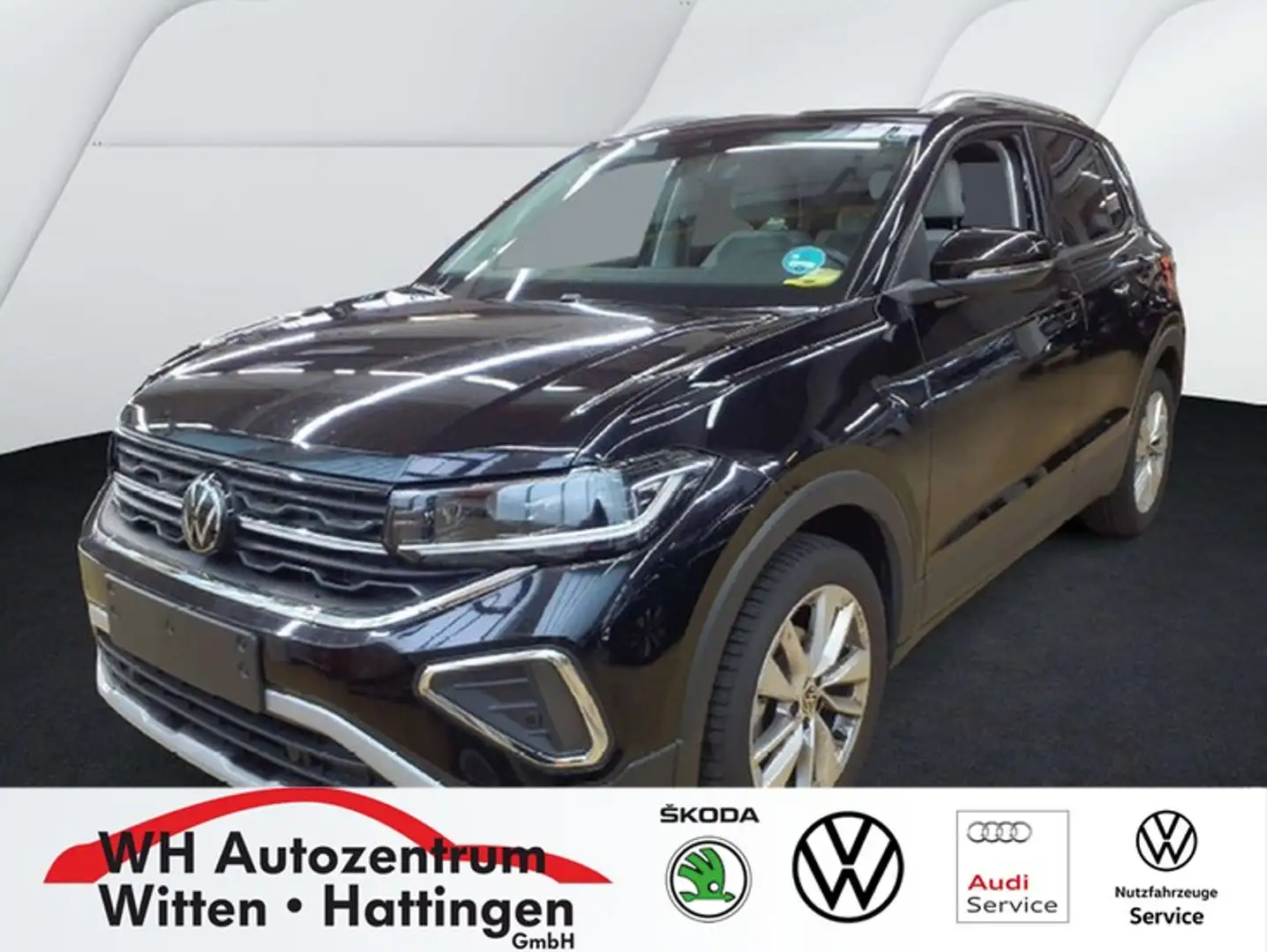 Volkswagen T-Cross 1.0 l TSI DSG Style NAVI REARVIEW LED-MATRIX PD... Schwarz - 1
