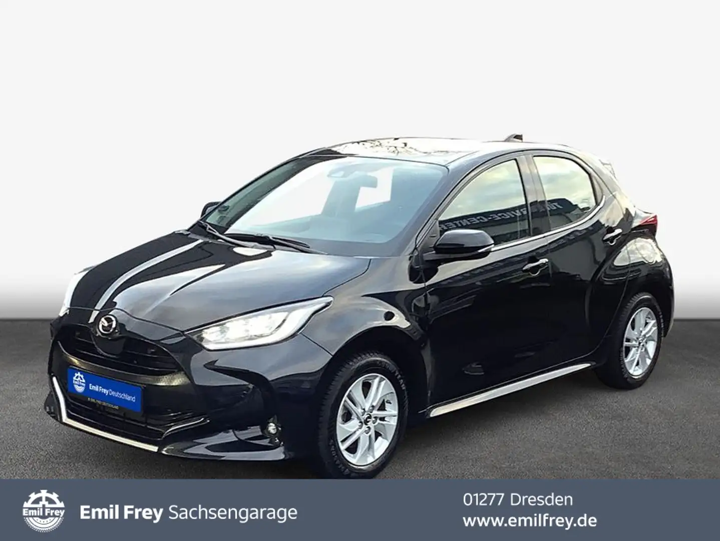 Mazda 2 1.5 VVT-i 116 CVT AGILE Allwetter PDC Schwarz - 1