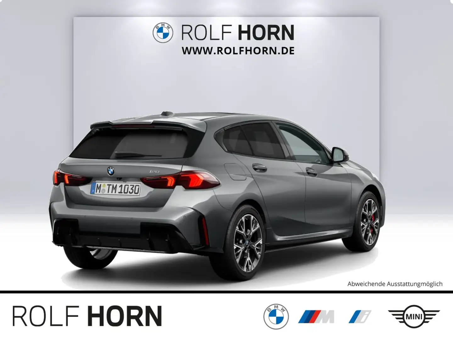 BMW 114 120 Aut M Sport HUD 360 SHZ Klima LED Lenkhzg Grau - 2