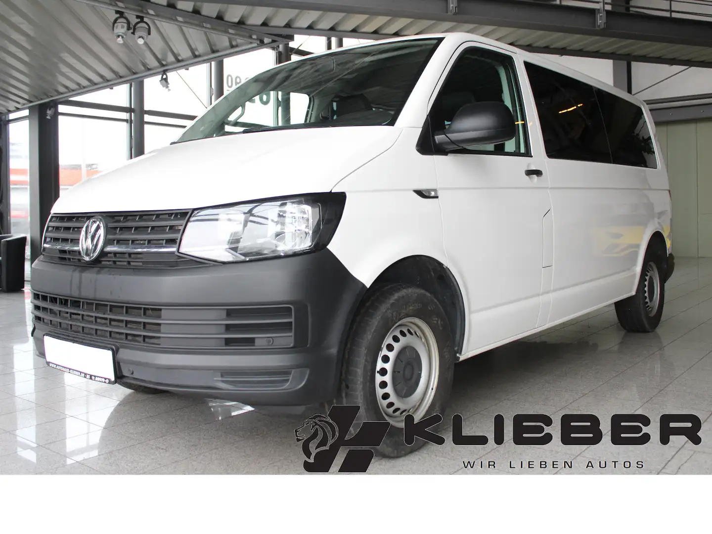 Volkswagen T6 Kombi 2.0 TDI lang 9-SITZ*KLIMA*TELE*PDC*AHK Weiß - 1