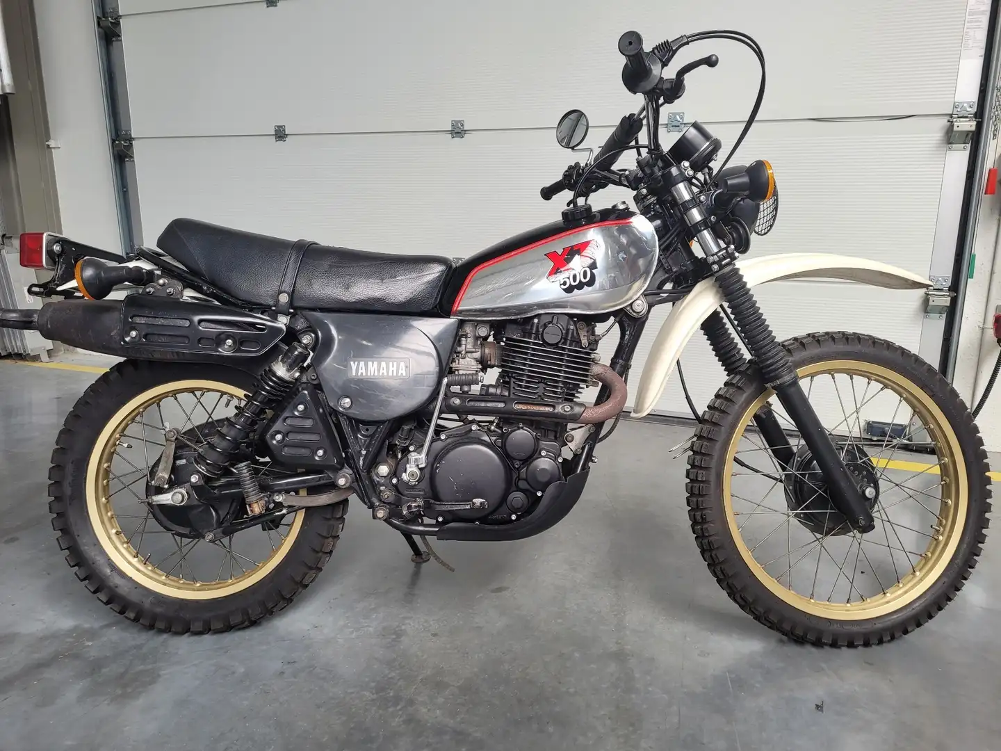 Yamaha XT 500 originele moto, extra cilinderkopkoeling, ... Silver - 1