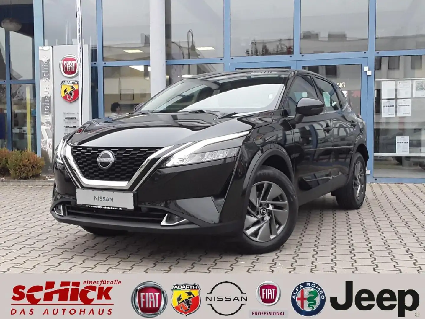 Nissan Qashqai Qashqai Acenta 1.3 DiG-T 140PS 6MT Schwarz - 1