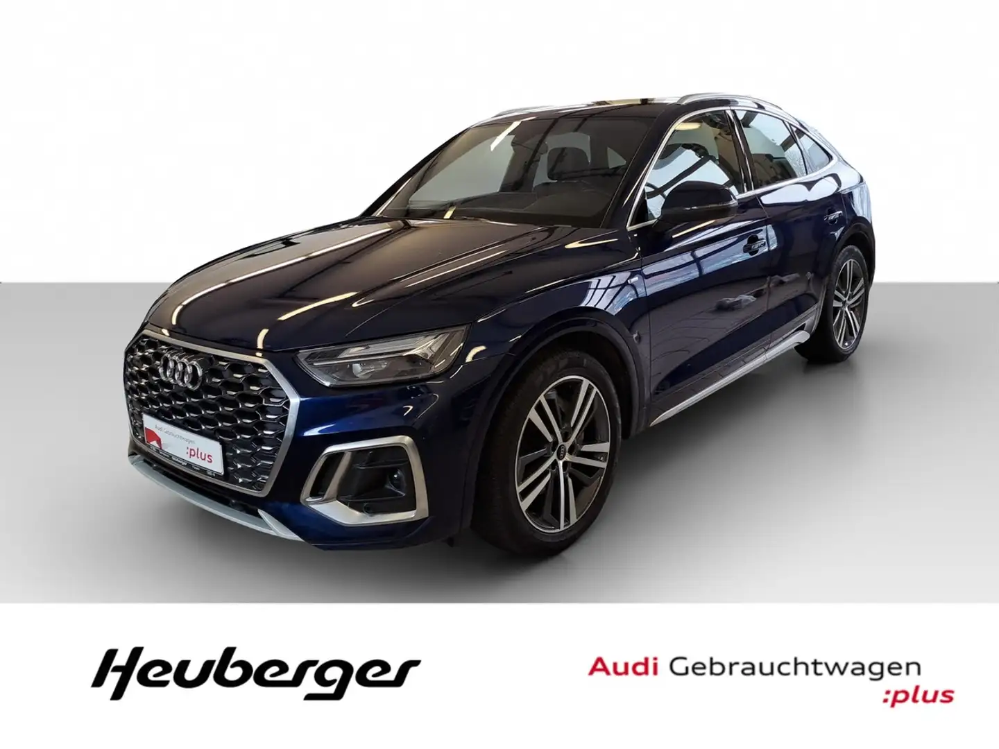 Audi Q5 Sportback 40 TDI quattro S tronic S line, AHK Blau - 1