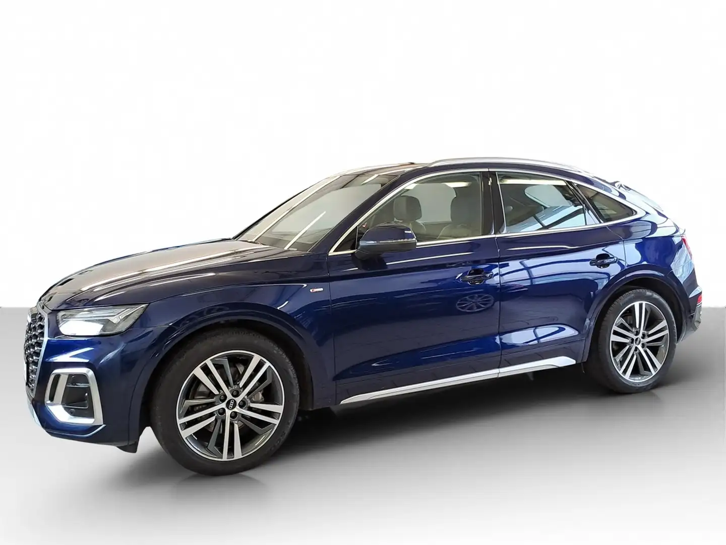 Audi Q5 Sportback 40 TDI quattro S tronic S line, AHK Blau - 2