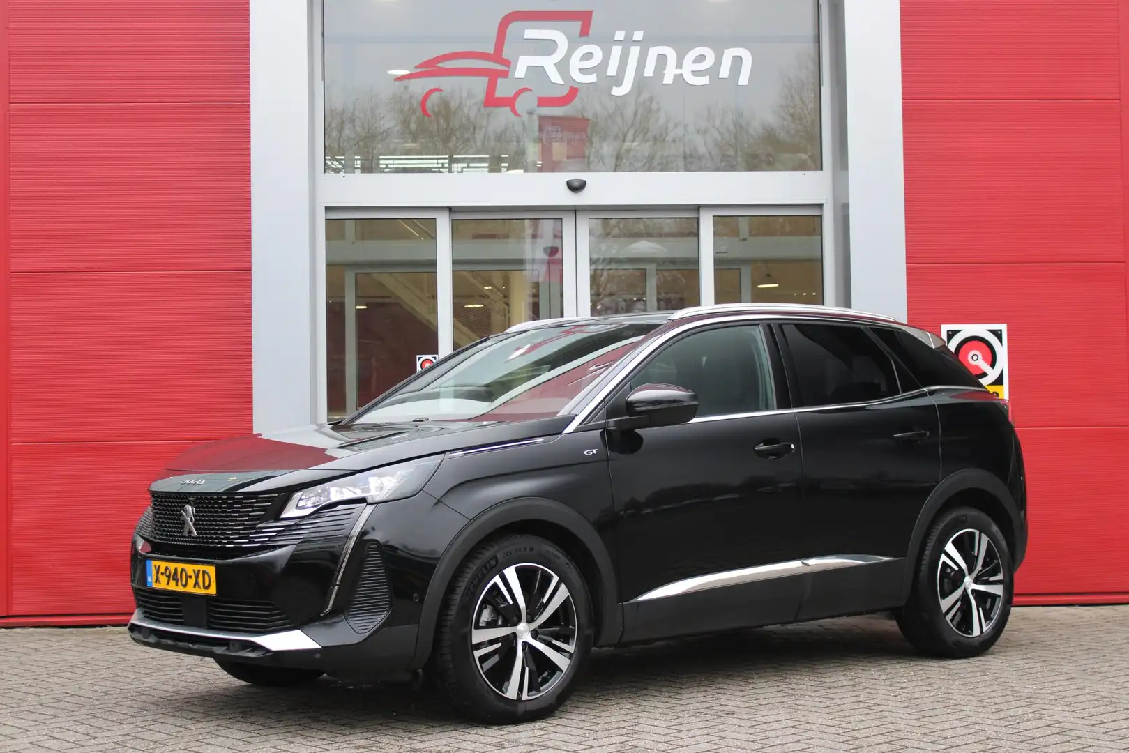Peugeot 3008 1.2 Hybrid 136PK GT | 360° CAMERA | NAVIGATIE | AD Zwart - 1