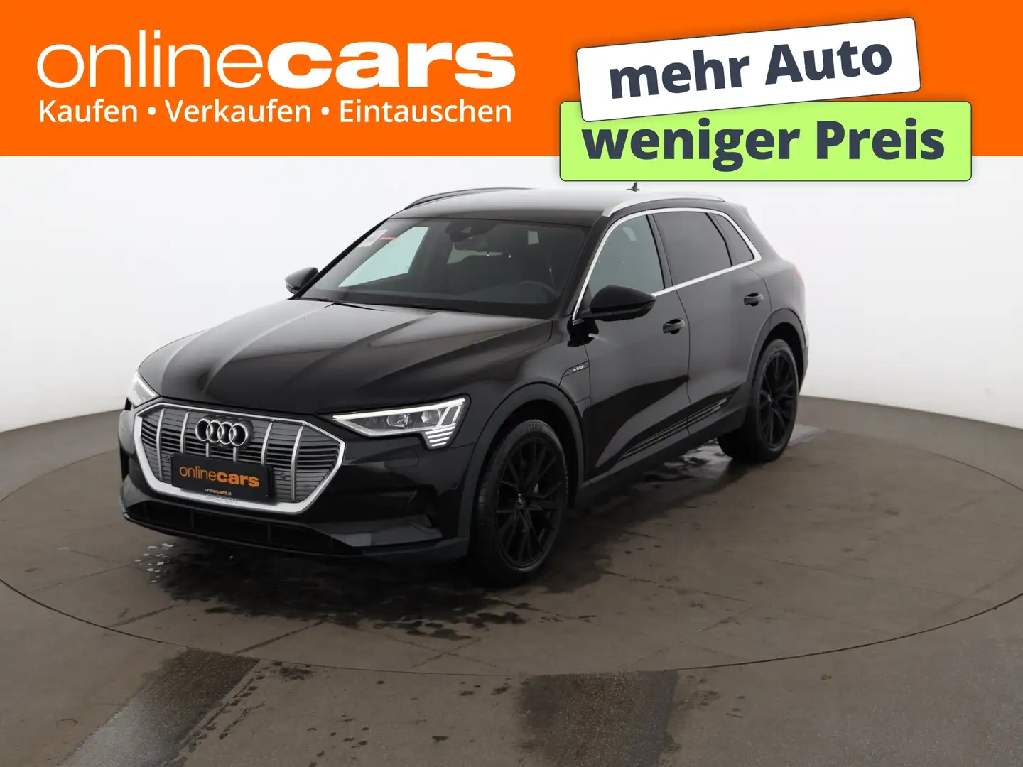 Audi e-tron 50 quattro S-Line 71kWh Aut MATRIX 360-CAM Schwarz - 1