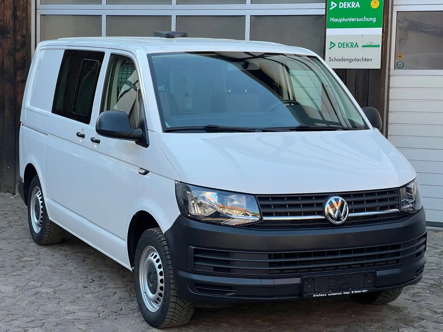Volkswagen T6 Transporter Kasten Standheizung Weiß - 1
