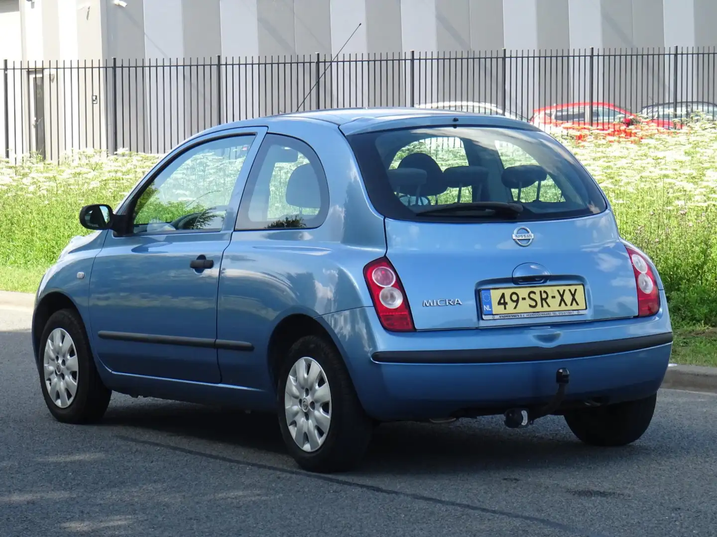 Nissan Micra 1.2 Visia 130DKM/NAP/AIRCO/APK 05-2026 Blauw - 2
