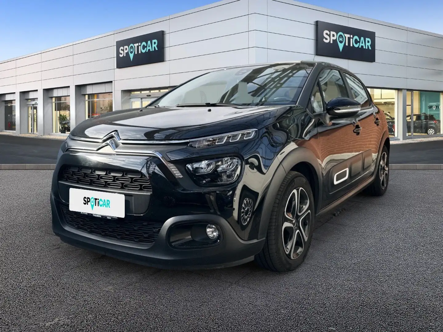 Citroen C3 BlueHDi 100 S&S Feel Pack Schwarz - 1