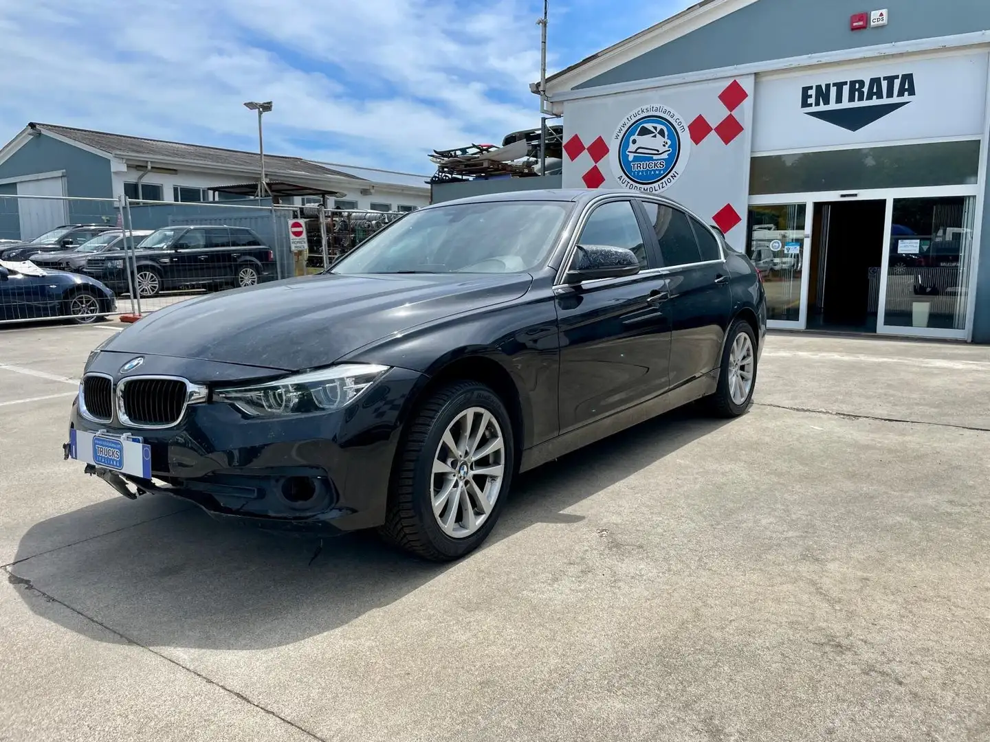 BMW 316 316d Sport auto Negro - 1
