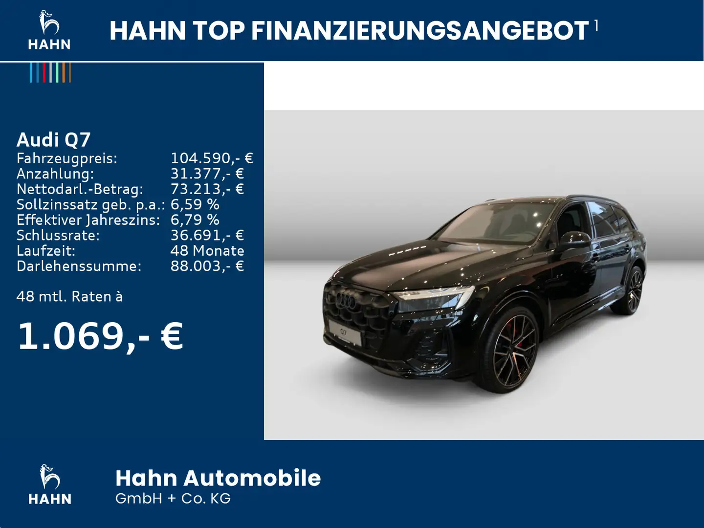 Audi Q7 SUV S line 50 TDI quattro 210(28 Schwarz - 2