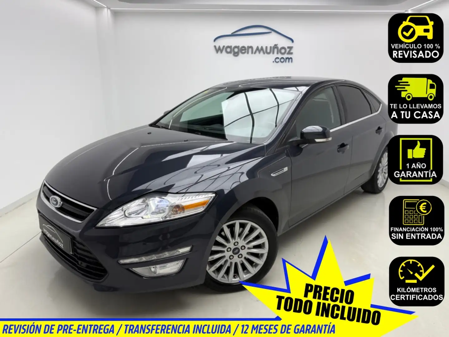 Ford Mondeo 1.6 EcoBoost Auto-S&S Limited Ed. Gris - 1