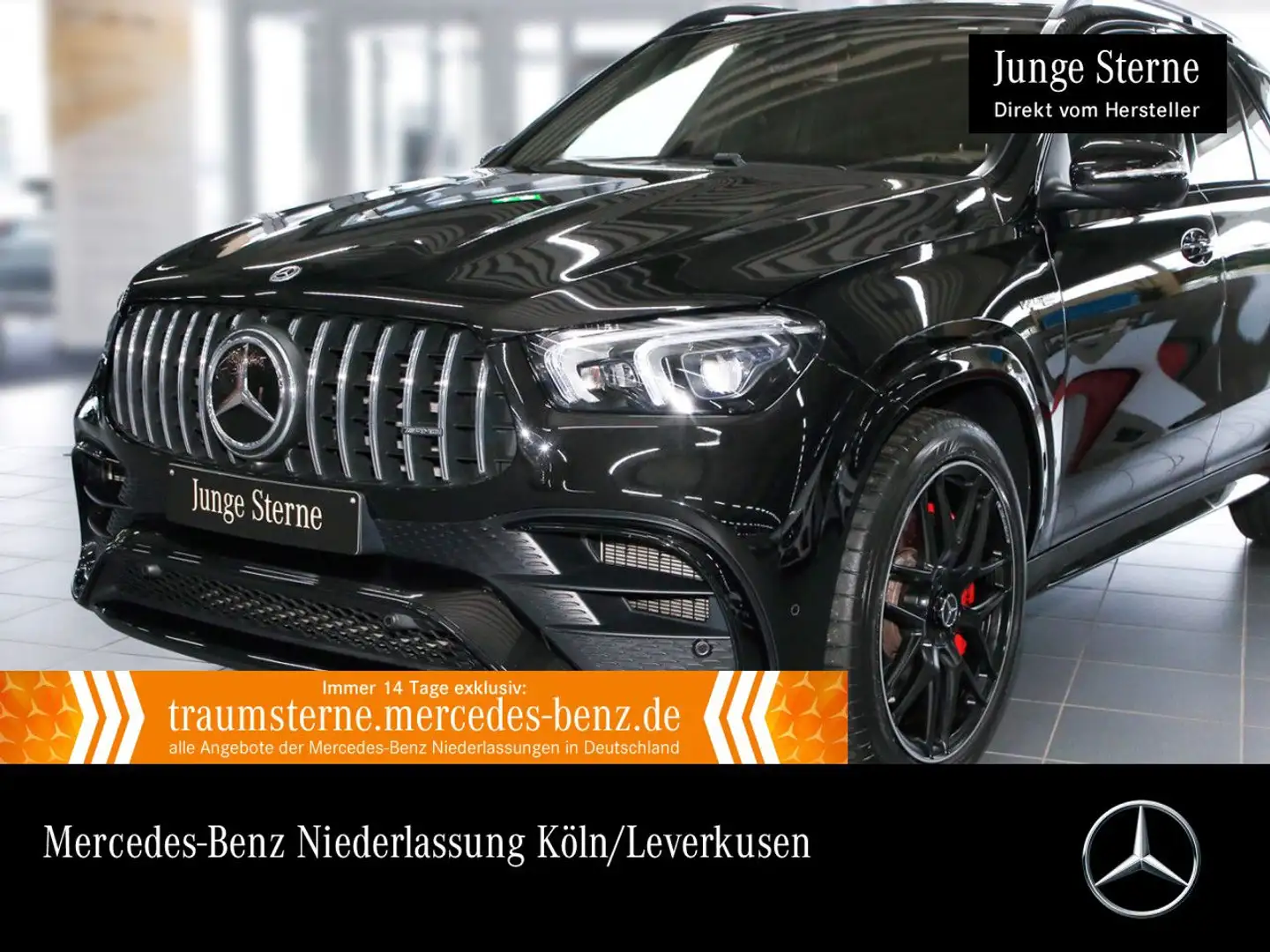 Mercedes-Benz GLE 63 AMG GLE 63 S 4M NIGHT+PANO+360+MULTIBEAM+FAHRASS+STHZG Schwarz - 1