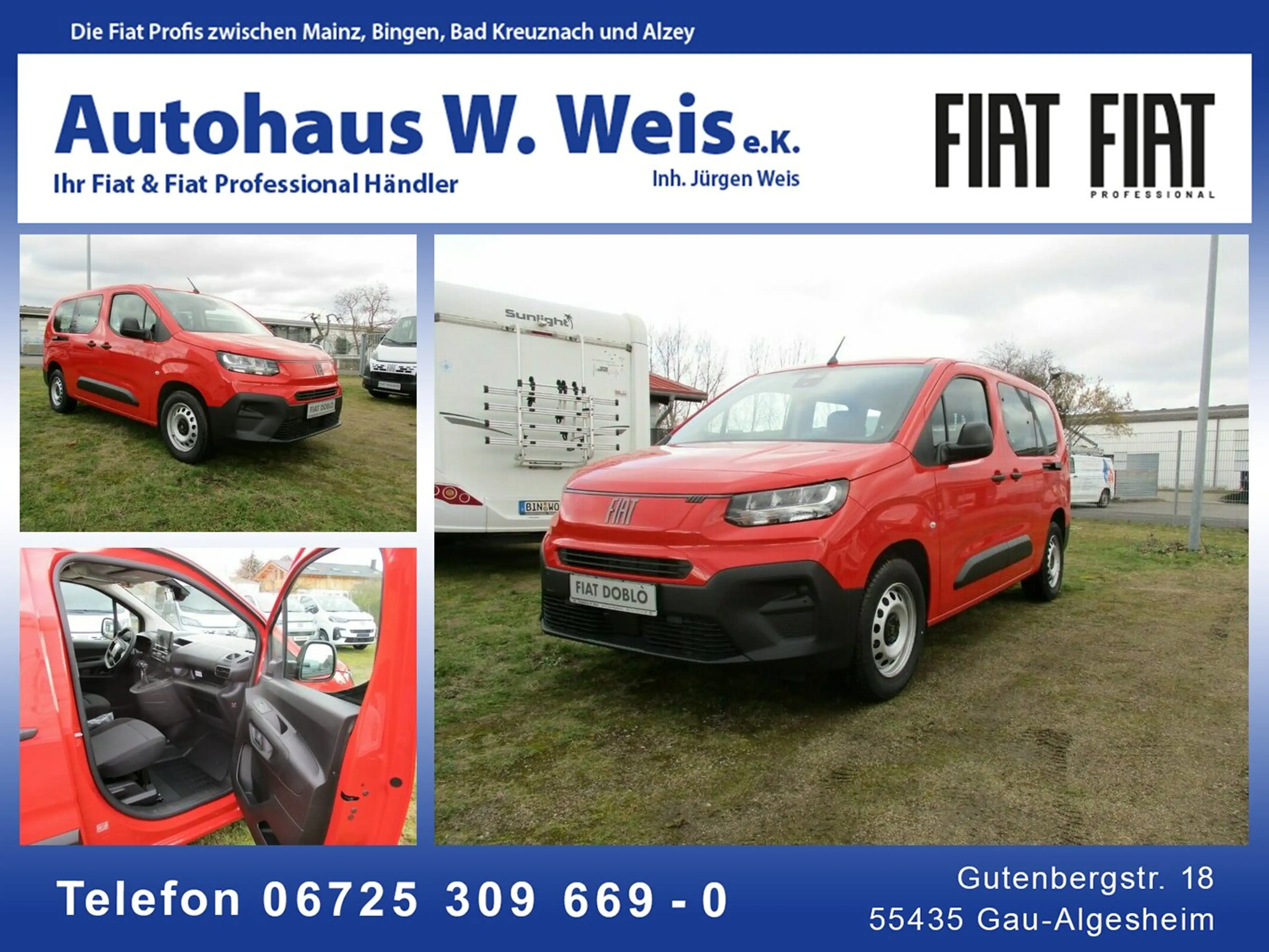 Fiat Doblo XL Multicab 100 1.5 Diesel 75 kW