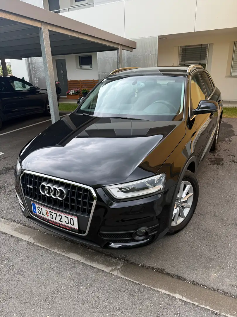 Audi Q3 Q3 2,0 TDI quattro S-tronic Schwarz - 1