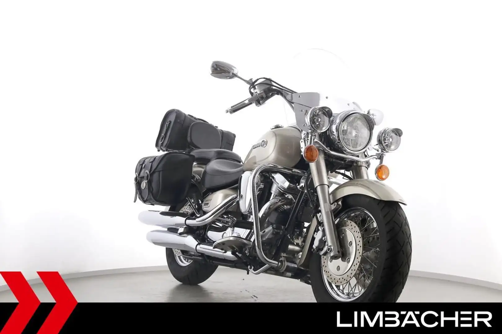 Yamaha XV 1600 WILD STAR - Windschild, Taschen Plateado - 2