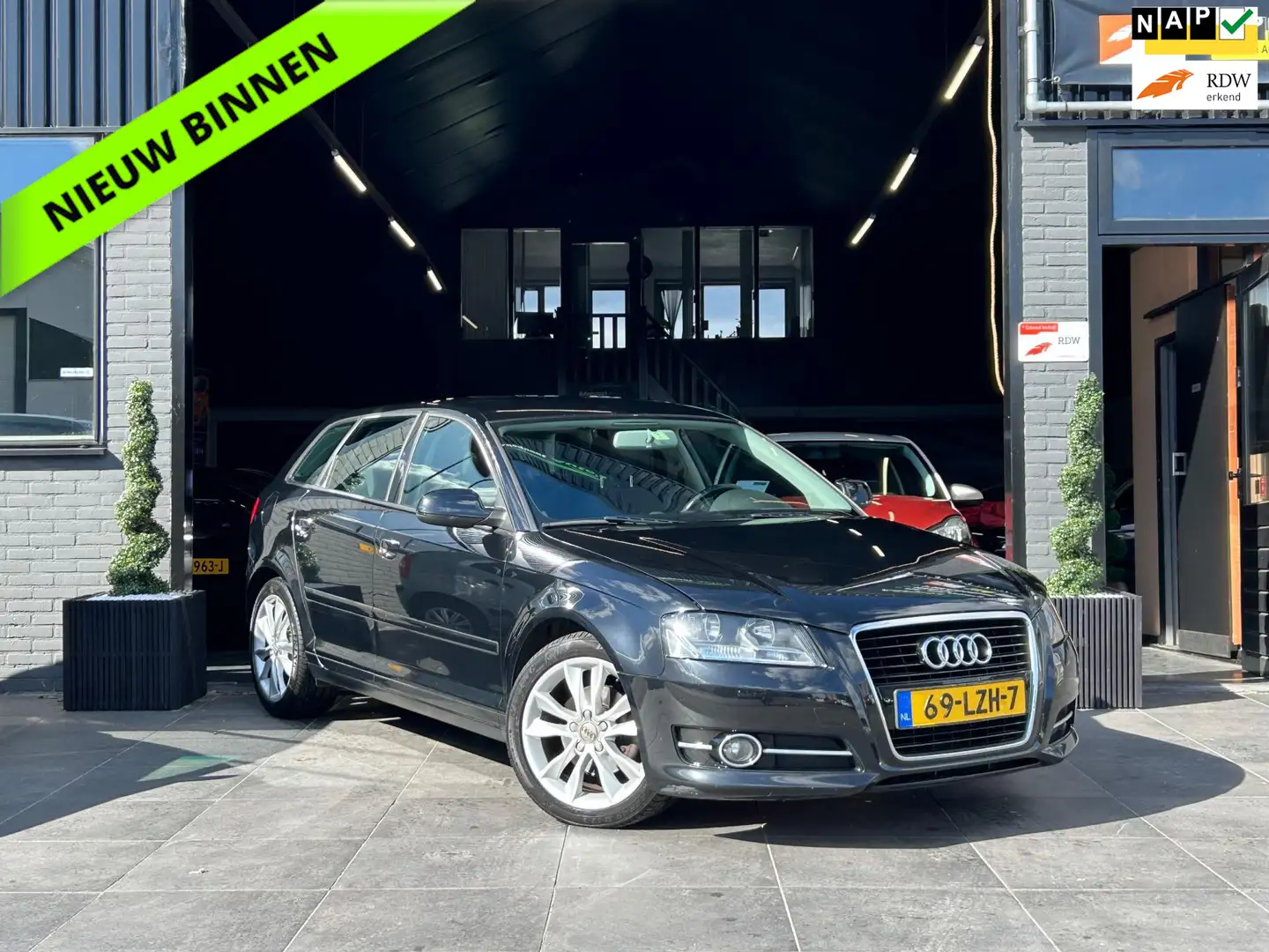 Audi A3 Sportback 1.4 TFSI Ambition Pro Line|Airco|Cruise| Zwart - 1