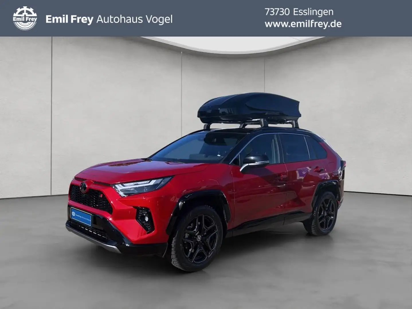 Toyota RAV 4 2.5 4x4 Hybrid GR inkl. Dachbox Rosso - 1
