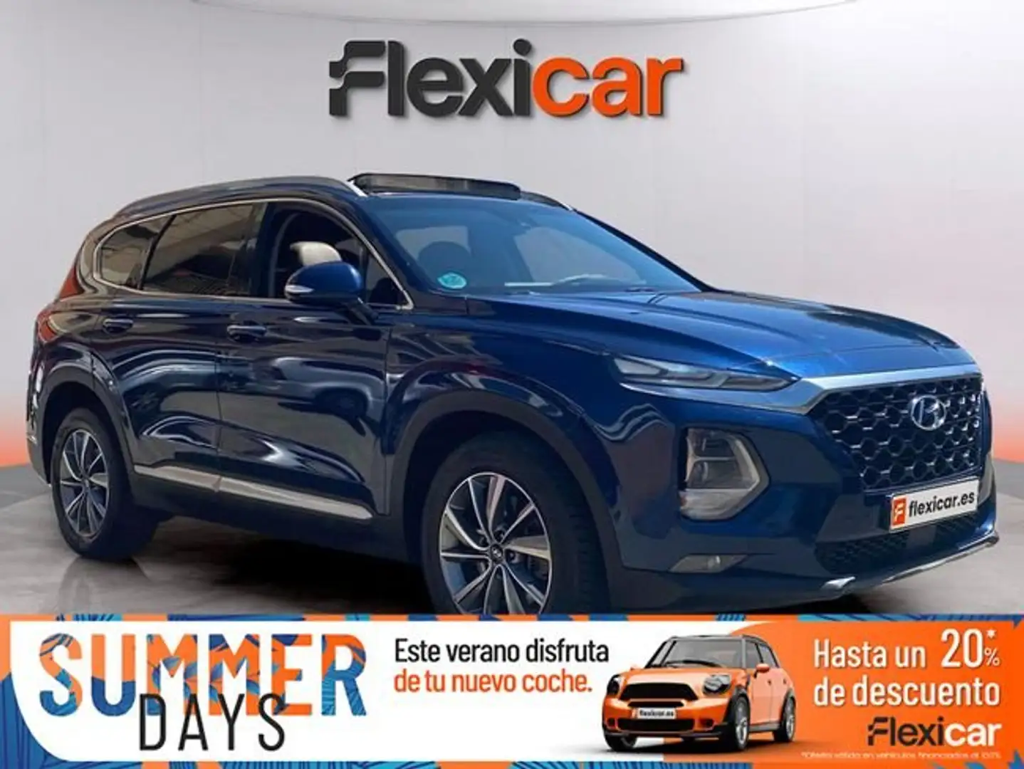 Hyundai SANTA FE 2.2+CRDi+Klass+Auto+4x2+DK Azul - 1
