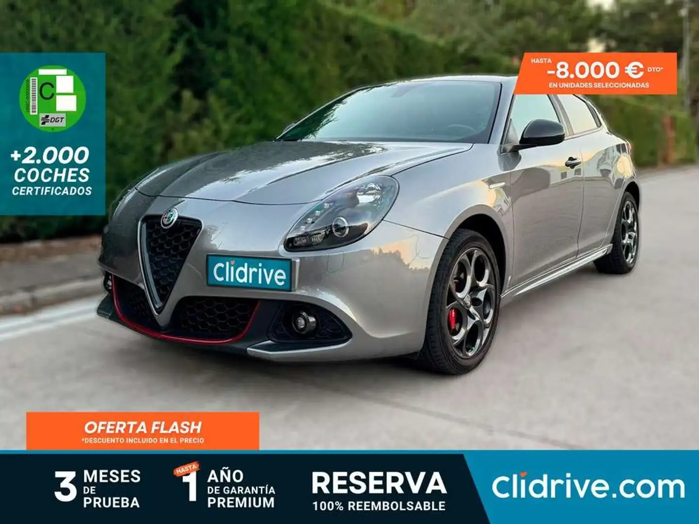 Alfa Romeo Giulietta 1.4 TB 120 Sport Gris - 1