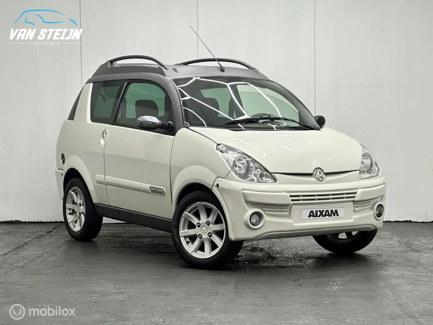Aixam Crossline Brommobiel Super Luxe | 20dkm Wit - 1