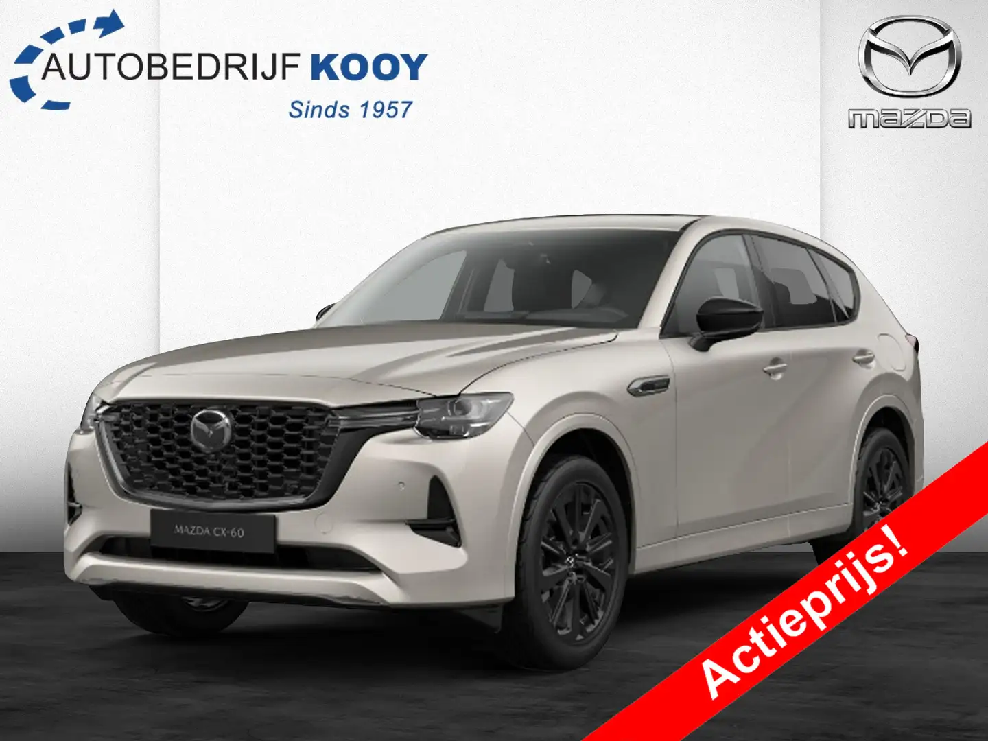Mazda CX-60 2.5 e-SkyActiv PHEV 327pk Homura Plus Beige - 1