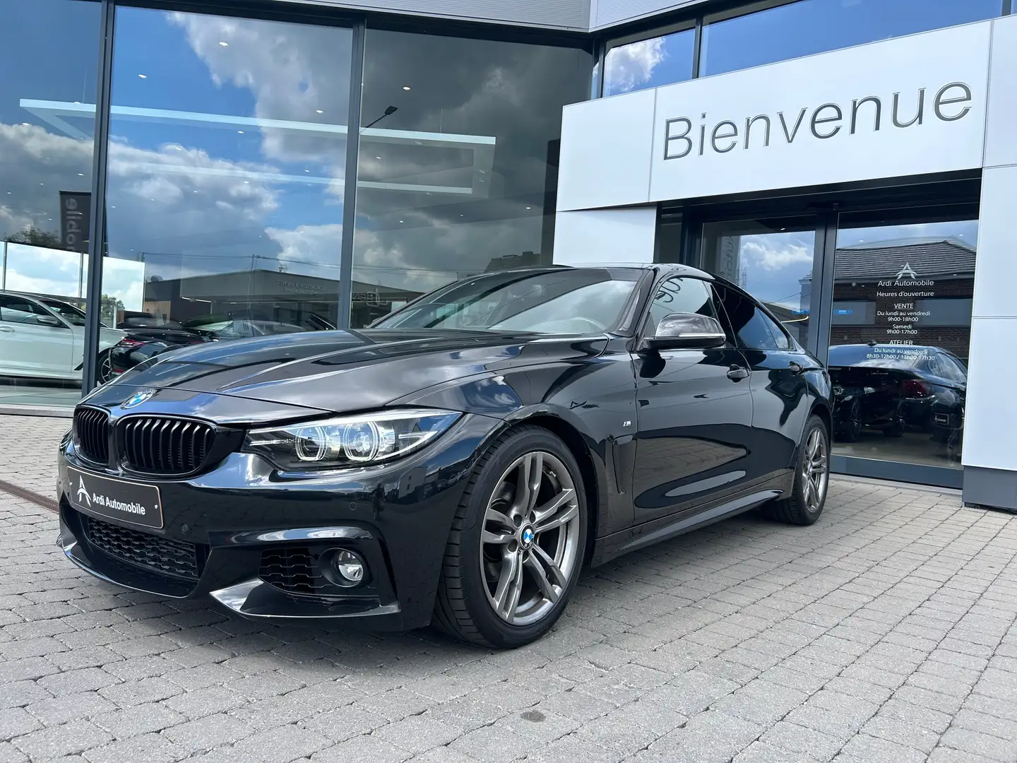 BMW 418 dA Gran Coupé *GARANTIE*PACK M*1 PROP*GPS PRO* Fekete - 1