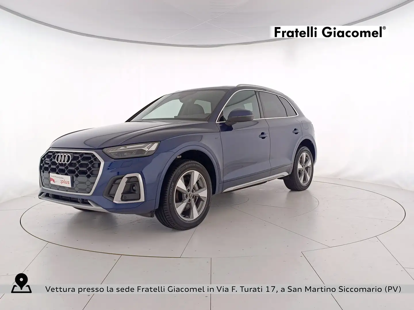 Audi Q5 50 2.0 tfsi e s line quattro s-tronic Blu/Azzurro - 1