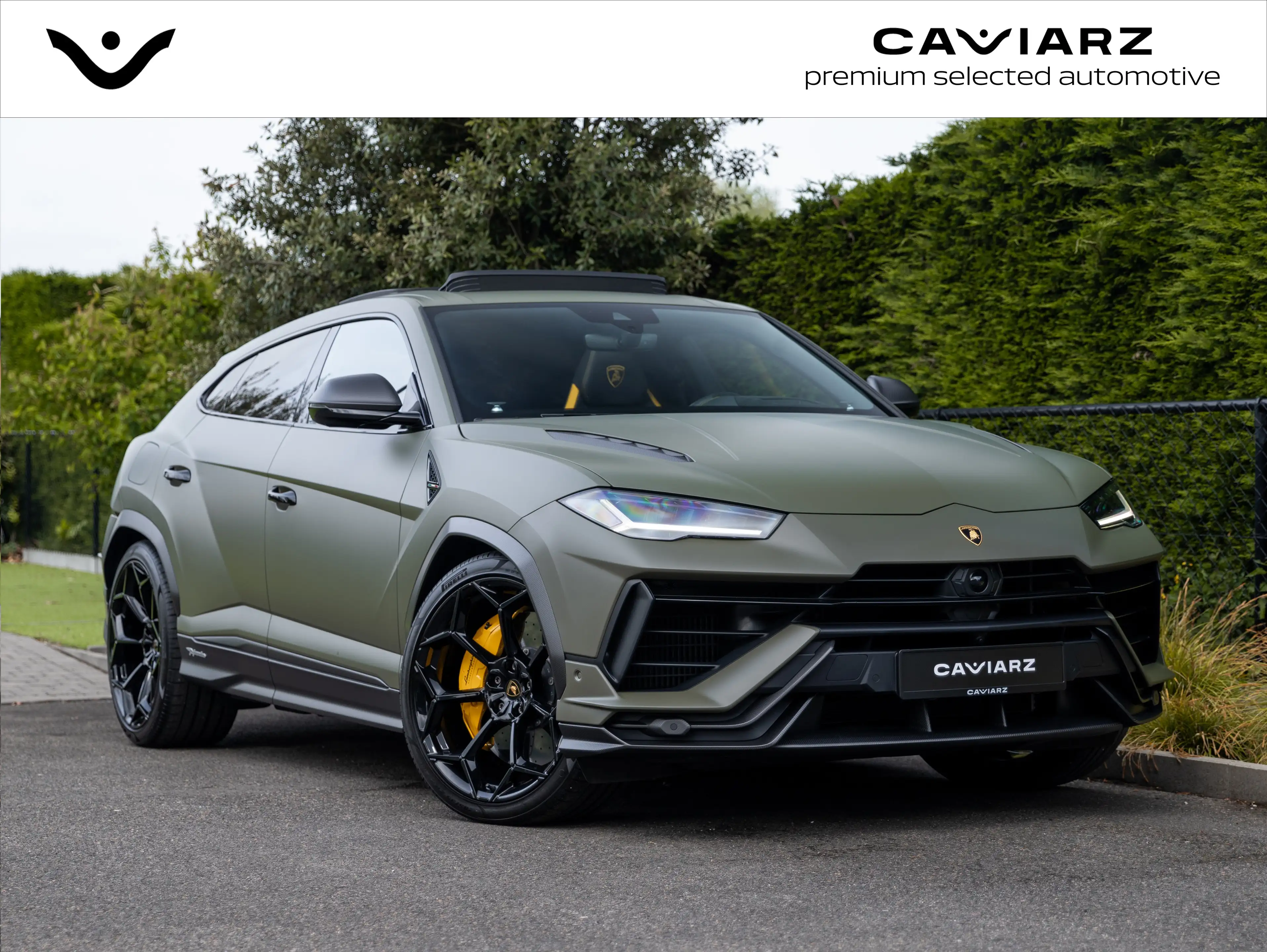 Lamborghini Urus PERFORMANTE 4.0L V8 TWIN TURBO - 'VERDE TURBINE' MATT
