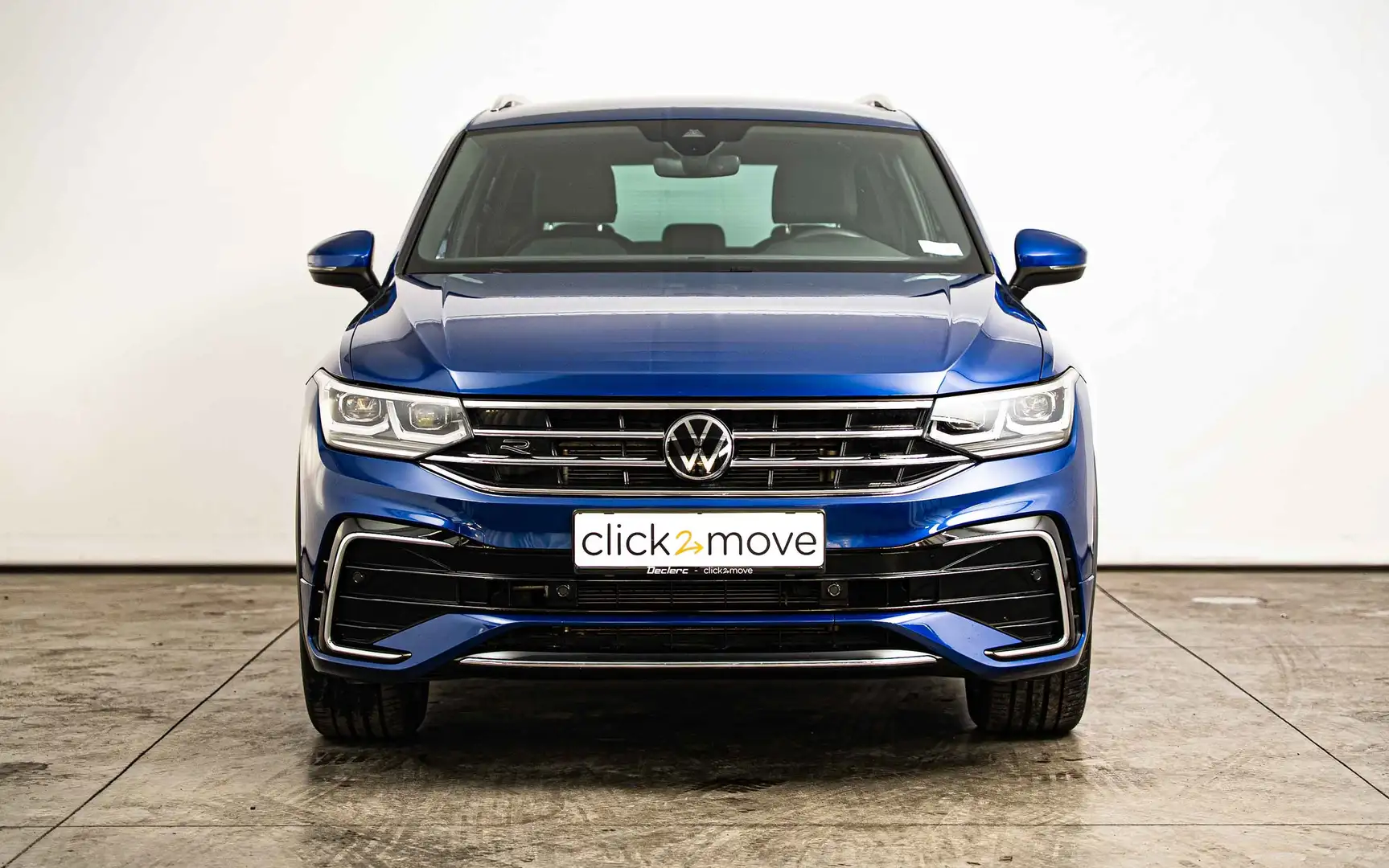 Volkswagen Tiguan 2.0 TDI SCR R-Line DSG 4motion Bleu - 2