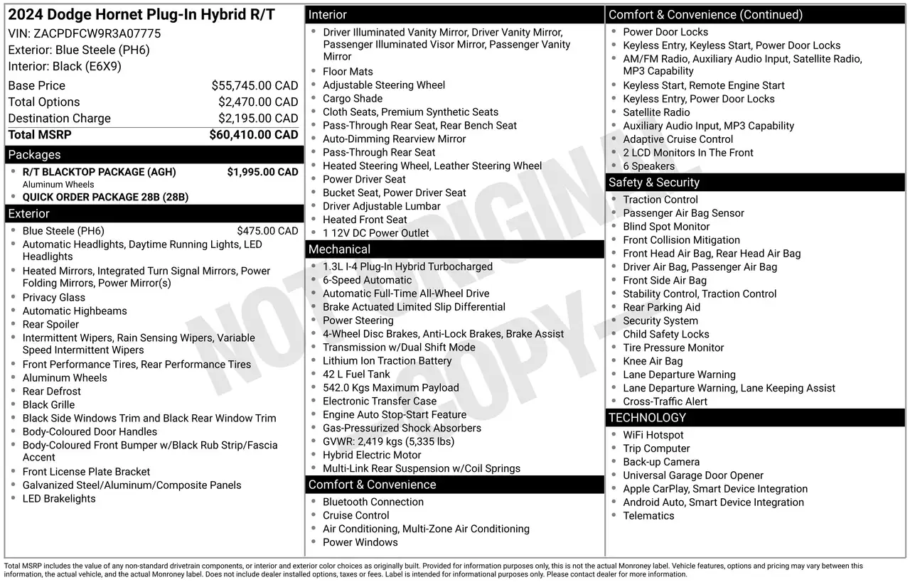 Dodge Hornet 2024