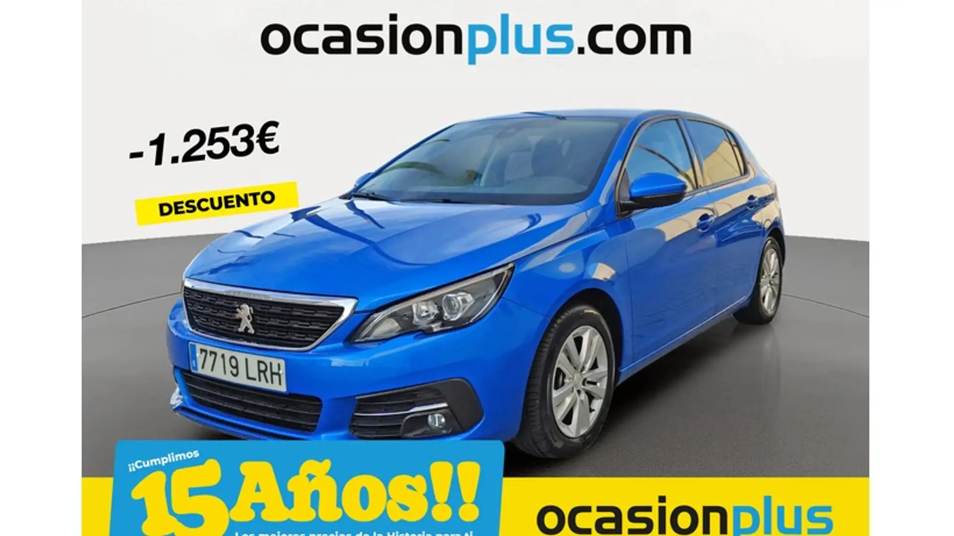 Peugeot 308 1.2 PureTech S&S Active Pack 110 Bleu - 1
