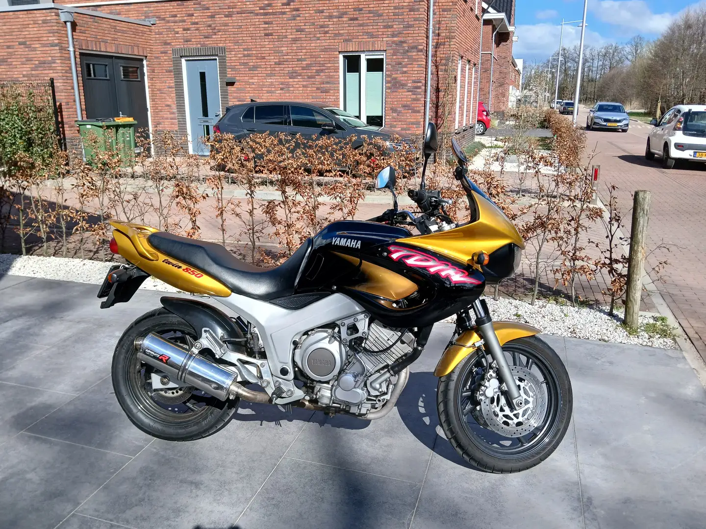 Yamaha TDM 850 4TX Galben - 2