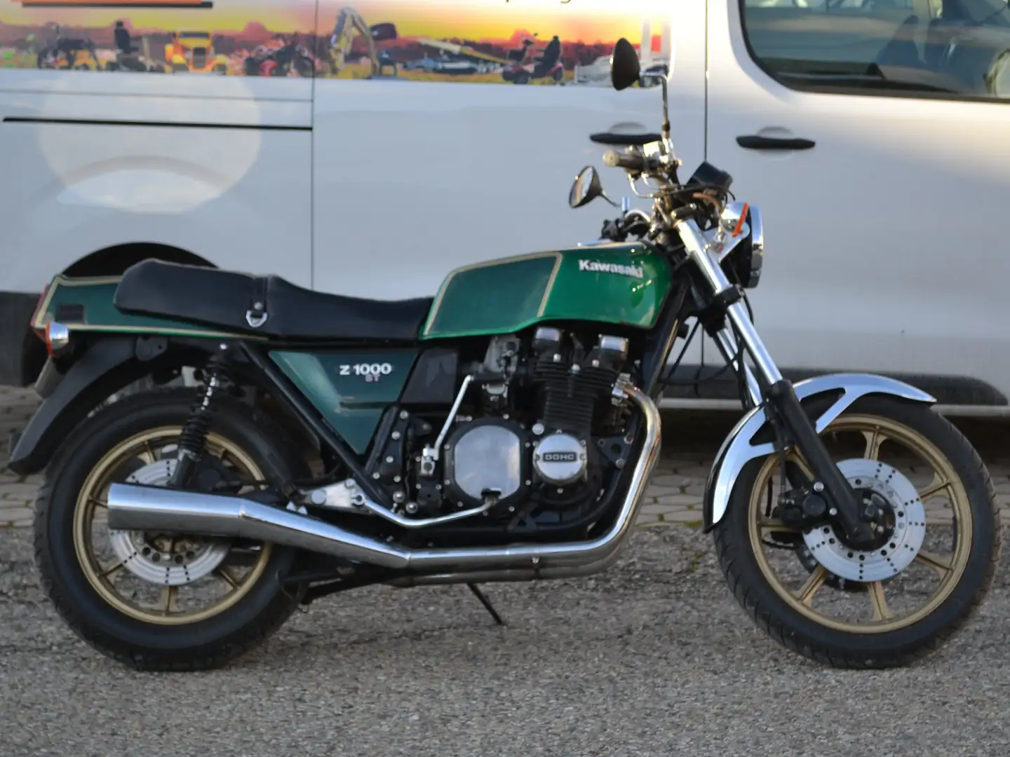 Kawasaki Z 1000 ST Zöld - 1