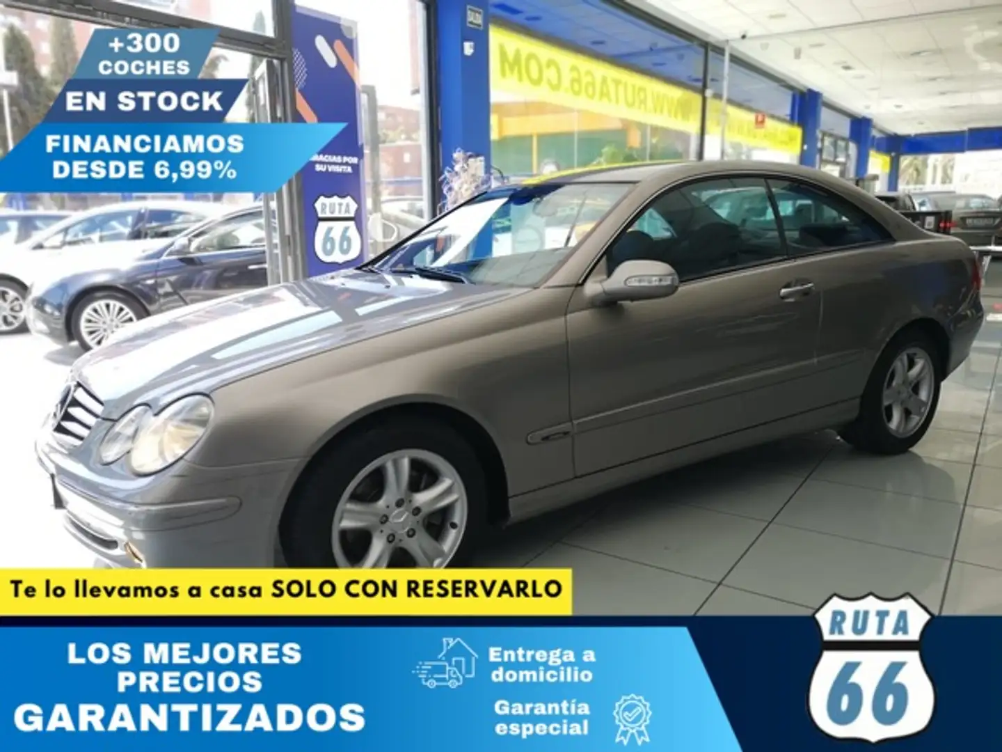 Mercedes-Benz CLK 200 270CDI Argintiu - 1