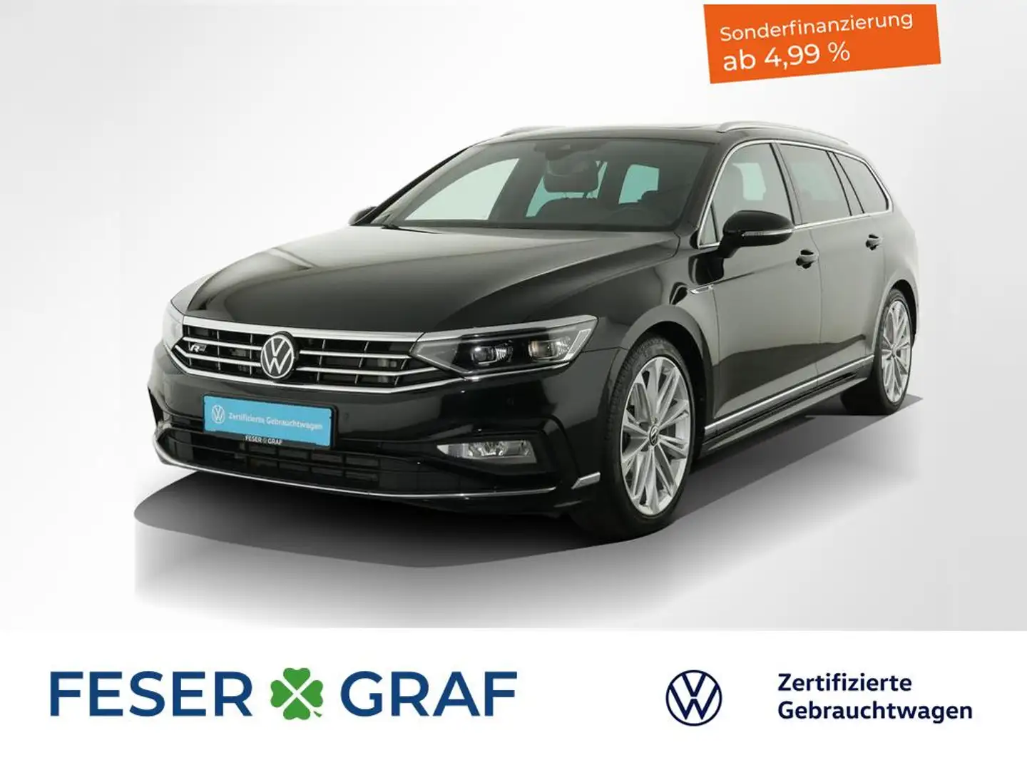 Volkswagen Passat Variant 2.0 TDI R-Line Elegance DSG Navi / Kamera / Panora Nero - 1
