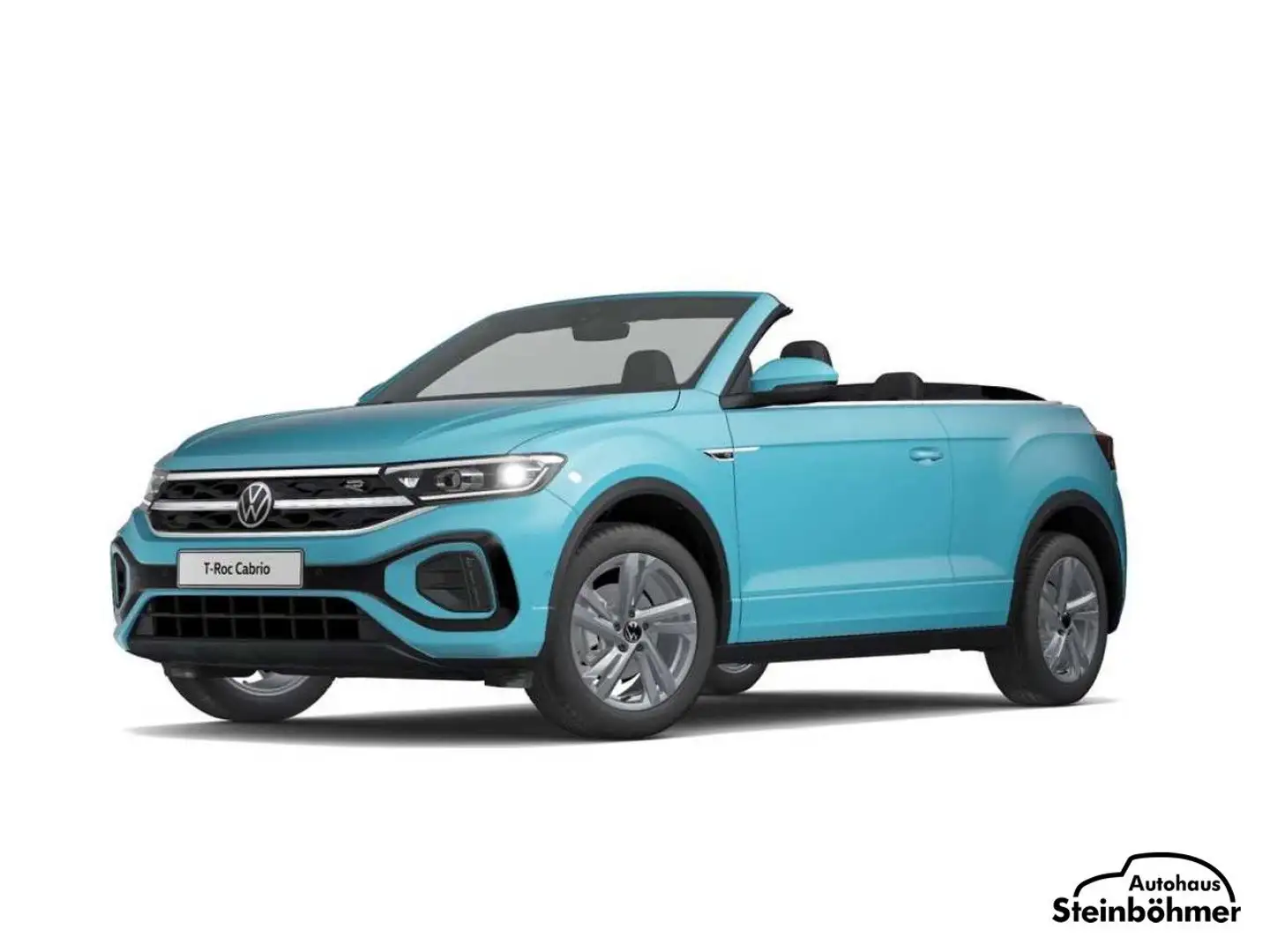Volkswagen T-Roc Cabriolet R-Line 1.5TSI LED ACC BT MFLL 17 Blauw - 2