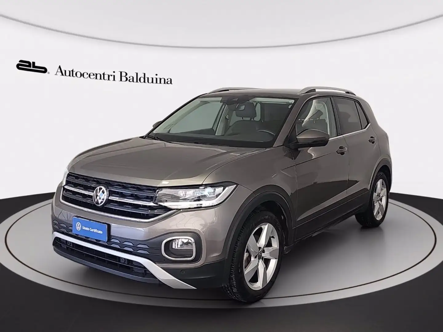 Volkswagen T-Cross 1.0 tsi advanced 110cv dsg Gris - 1