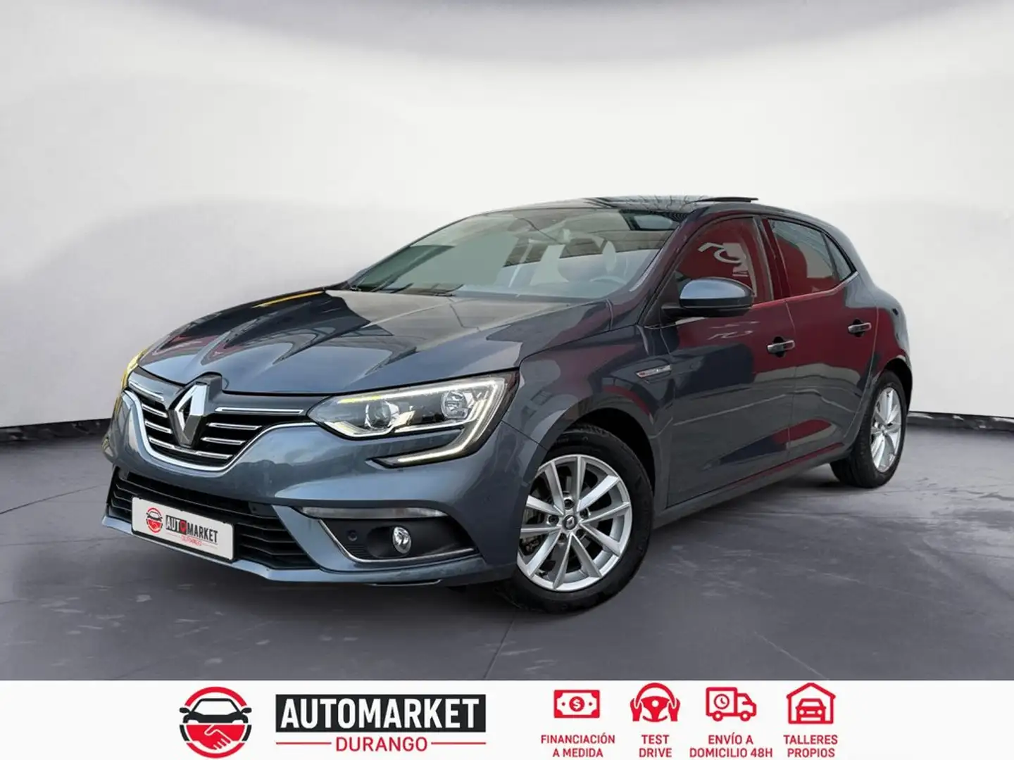 Renault Megane Zen Energy TCe 97kW (130CV) llanta 18" Gris - 1