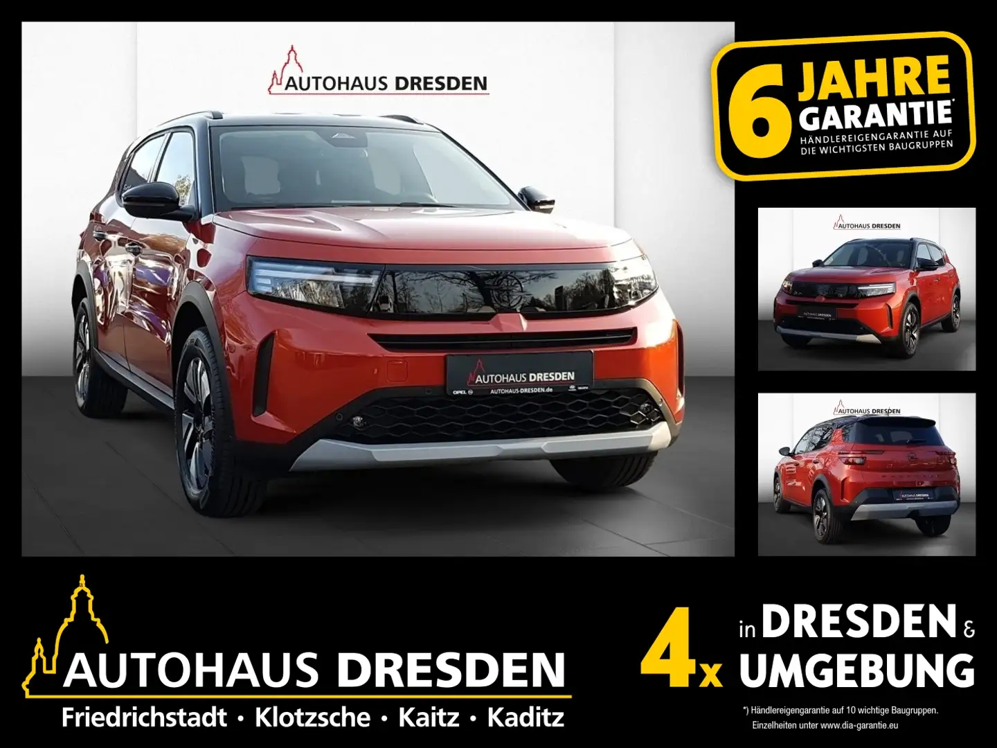 Opel Frontera -e GS *LED*NAVI*SHZ*KAM* Oranje - 1