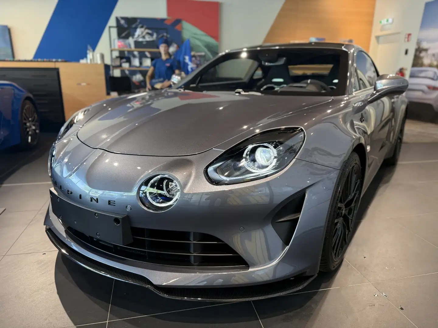 Alpine A110 S Titan Akrapovic Abgasanlage Gris - 1