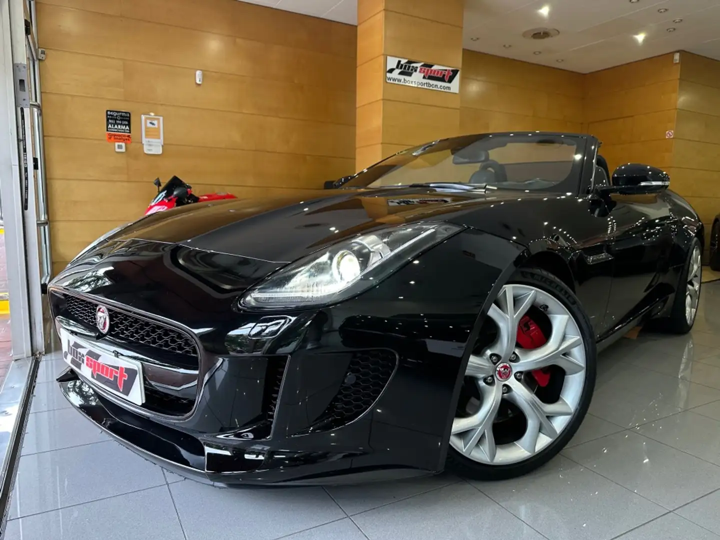 Jaguar F-Type Convertible 3.0 V6 Aut. 340 Negro - 1