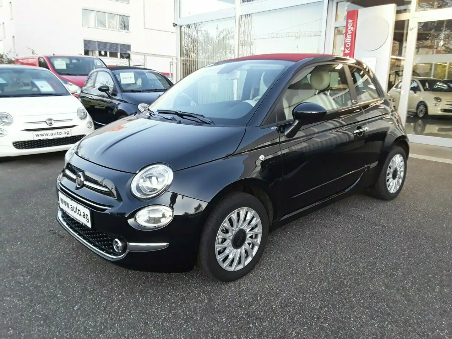 Fiat 500C LOUNGE UCONNECT CITY & COMFORT Schwarz - 2