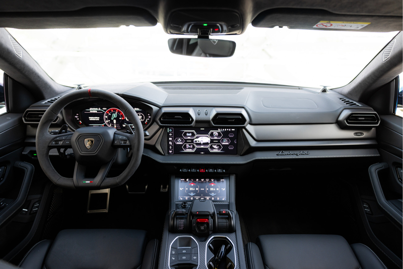 Lamborghini Urus 4.0 V8 Hybrid SE | Verde Hydra Matt | Interior Car — photo 9
