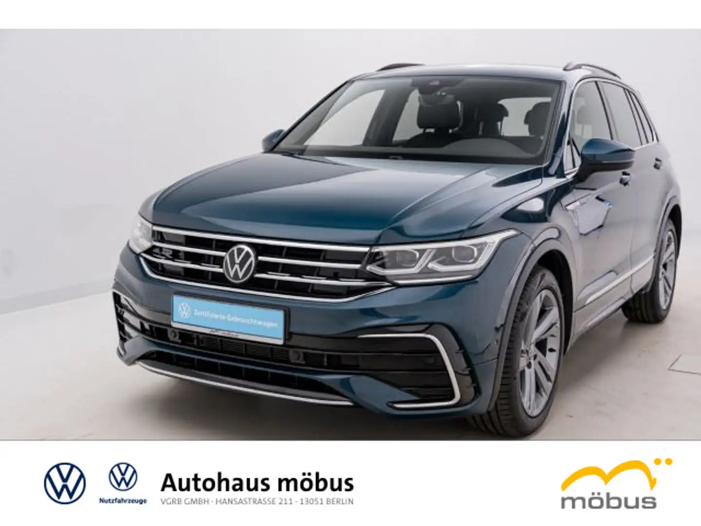 Volkswagen Tiguan 2.0 TSI R-Line 4Motion *DSG*APP*IQ.LIGHT* Blau - 2