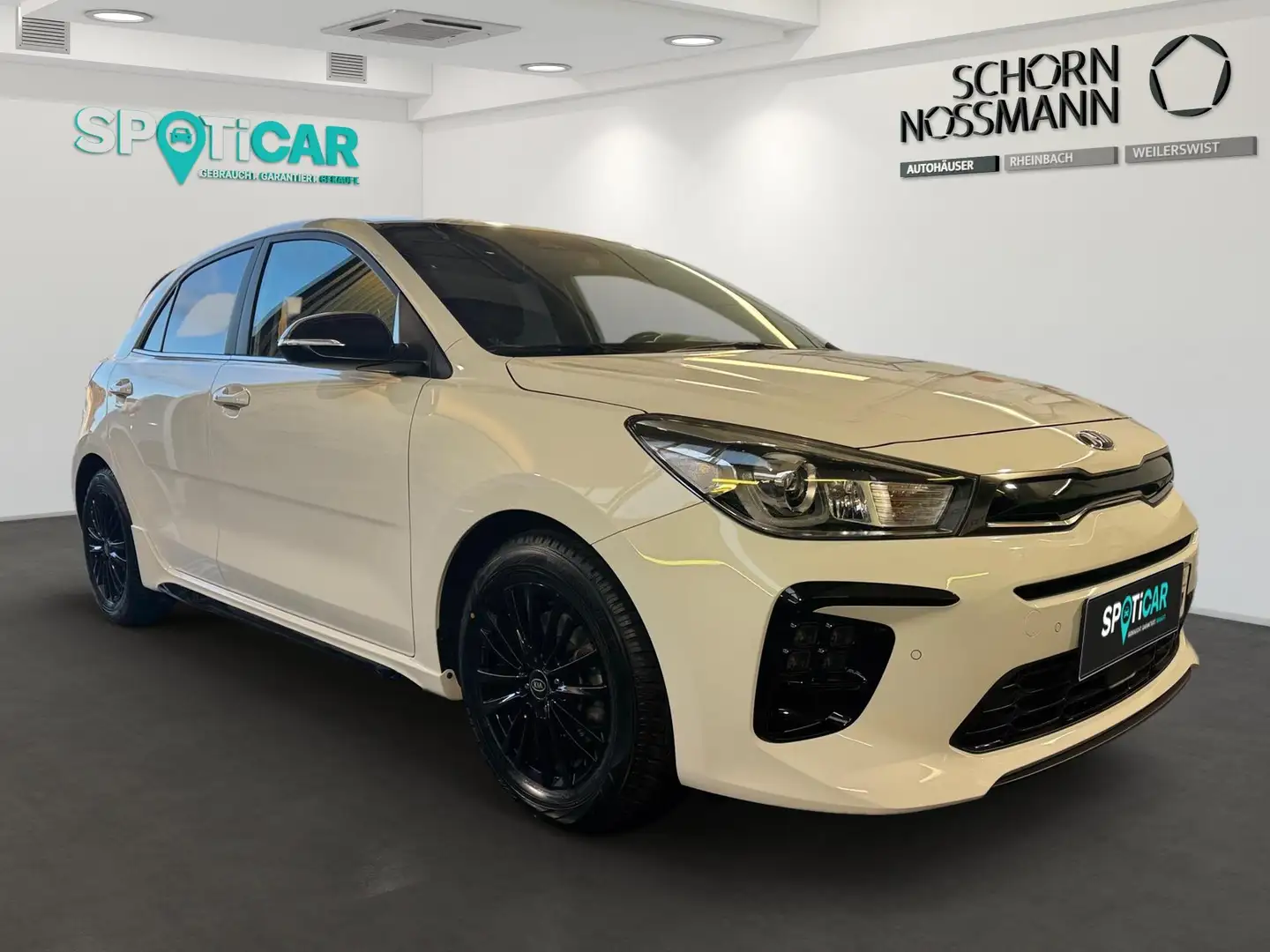 Kia Rio RIO 1.0 T-GDI 120 MILD-HYBRID GT LINE,LENKRADHEIZU Weiß - 2